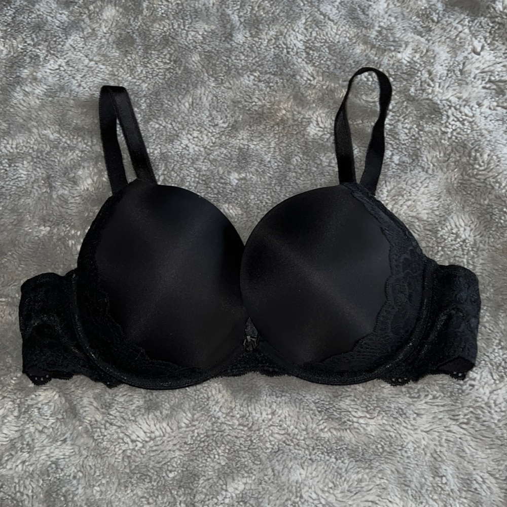 torrid Black Lace Push-Up Bra